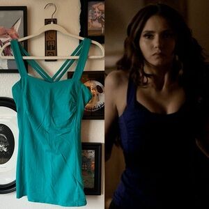 ALT express criss cross tank top ASO katherine pierce